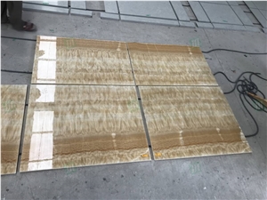 Wall Cladding Chinese Yellow Honey Onyx  Tiles